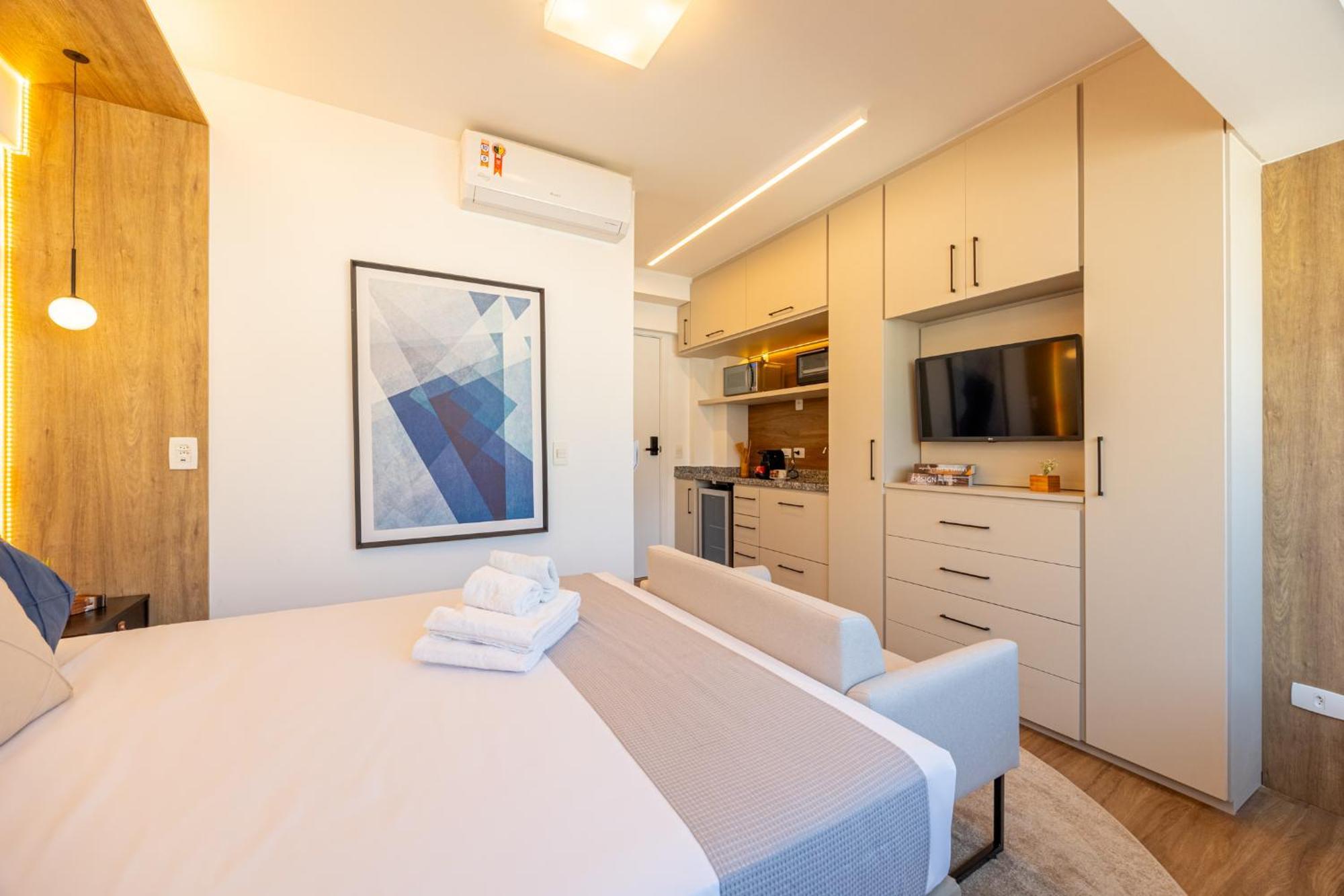 Apartamento Easy Star - Charmoso Na Rua Pamplona - Md01i *
